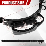 소울첸 2개 벨트 낚싯대 홀더 조절 가능한 도강 홀스터 낚시 액세서리 플라이