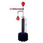 복싱 샌드백 회전 스틱 360도 수직샌드백 벽걸이형 순발력훈련 복싱연습 회전바 펀치기계 1 주니어용 홈 타깃 글러브 에어볼 핀