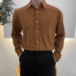 24로드 남성용 리오보 베이직 링클프리 셔츠 597 L 50 597-11