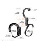 기어에이드 히어로클립 미니 카라비너 스텔스 2개