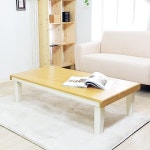 가야마루 1200x600 원목 거실테이블 책상 접이식