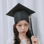 코스프레 생일파티 소품 학사모 졸업식 할로윈 졸업식모자
