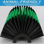 4개의 나사가 달린 가축 긁기 브러시 - 소 말 그루밍 브러시 말 염소 소 양 돼지의 가려움 앤 그린 1pcs