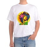 반팔티 전사이즈 연예인 스타 헤어 모델포즈