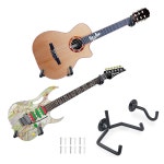 웨솔로 벽 마운트 슬랫월 수 걸이 홀더 베이스 랙 후크 1 Acoustic Guitar Class