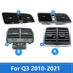 Ruili284 1 대시보드 에어컨 배출구 Audi Q3 AC 환기 공기 그릴