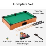 메인스트리트 클래식스 20 테이블탑 미니어처 당구 풀 게임 세트