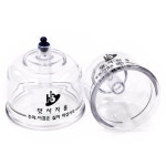 한솔의료기 한솔 한솔부항기용 맛사지컵 2개세트 한의원 병원 물리치료 마사지컵 부황