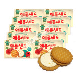 크라운 국희 크라운 와플샌드 261g x 10통