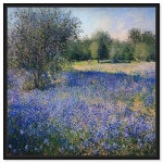 Art Remedy Bluebonnet Meadow I 캔버스 파스텔 풍경 프레임 61 x