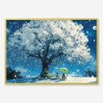 노아갤러리 인테리어 소품 그림 액자 A2 매트 무광 빛의 변주 04