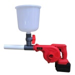 전기 충전식 분말 살포기 1개 스프레이 방역 소독기 살충 A타입 배터리