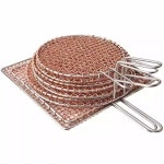 숯불갈비 불판 구리 메시 구리망 지렛대 식당 숯불 석쇠