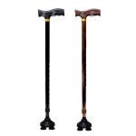 마프코리아 알루미늄 지팡이 환자 노인 보행 4발 접이식 지팡이