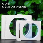 해파리 수조 물멍 인테리어 이색 관상어 램프 무드등 1 발가벗은 상자도 바닥도 없는 그물