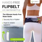 플립벨트 휴대용 경량 러닝 물병 6 Ounces Green