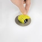 세면대 머리카락 거름망 배수구캡 제거 필터 욕실 jwt 719Xw 직사각 64개입 본상품선택