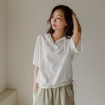 저스트원 저스트원 엔다 바스락 스트링 후드티