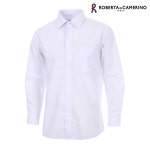 로베르타디까메리노 혼방 솔리드 일반핏 셔츠 RR0-309-1