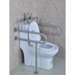 변기 화장실 안전바 노인 단일 가드 미끄럼 대변기 표준형 지지바 핸들 높이 지지대