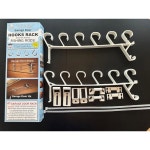 낚싯대 카약 패들 등을 위한 후크가 달린 차고 문용 네 번째 벽 솔루션 보관