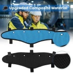 DEKELIY 9pcs 하드 모자 스웨트 밴드 세탁 재사용 라이너 에어 쿠션 액세서리