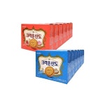 크라운 크라운 산도 161g 크림 6통 딸기 6통 1개