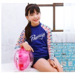 피코수영상 크레용 피코수영 긴소매 레쉬가드 수영복 상의 80호 J1138 MW1BCDC9