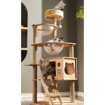 소형캣타워 미니캣타워 고양이 원목 먼치킨 스크래쳐보드 캣폴 모든 먼치킨캣타워