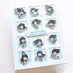 리틀 팬더캥거루 공예 클리어 스탬프 커팅 다이 카드 만들기 사진 앨범 스크랩북 아트 장식 1 H4190