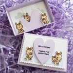 리틀 팬더캥거루 공예 클리어 스탬프 커팅 다이 카드 만들기 사진 앨범 스크랩북 아트 장식 1 H4190