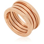 불가리 불가리 비제로원 로즈 반지 Bzero1 18 KT Rose Ring AN856732