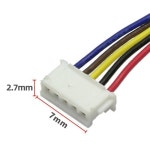 단일 칩 마이크로전자 카메라 모니터링용 4상 5선 DC 기어 스테퍼 모터 5V 감속 비율 64 1 24BYJ48