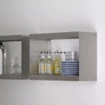 스텐벽선반 진열장 디스플레이 폭40 높이60cm 1 낱개 40 15