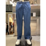 플랙 플랙 루즈 스트레이트 밴딩데님 청바지 PJTF2SZM305