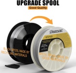 0 035 플럭스 코어 용접선 3 스풀 저스플랫 무 탄소강 미그 HF 포니 하버 용접기 3팩 와 호환 E71T-GS