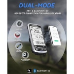 나비후드 L4 보급형 GPS 자전거 컴퓨터 무선 적층형 2 3 화면 초박형 경량 속도계 IPX7 방수 블루투스 ANT 사이클링