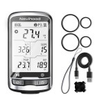 나비후드 L4 보급형 GPS 자전거 컴퓨터 무선 적층형 2 3 화면 초박형 경량 속도계 IPX7 방수 블루투스 ANT 사이클링