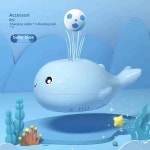 고래 모양 전기 부동 공 고양이 장난감 USB 전원 이중 기능 팬 휴대용 애완 동물 대화 형