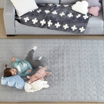 크라크라 순면 저지패드 2000 놀이방매트 커버 층간소음방지