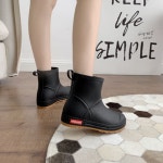 레인부츠 3색 남여공영 장화 워커 장마철 작업용 둥근코 낚시 텃밭