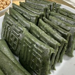 민속떡마을 쑥떡마루 쑥떡마루 제주 해풍 쑥 절편 떡 쑥떡 당일생산 1박스 4kg
