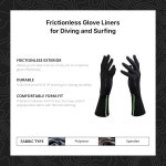 Wetsox 무마찰 잠수복 장갑 라이너 액세서리 탈부착 방수 유연 경량 Small