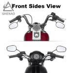 오토바이 백미러는 Harley 시리즈 Xl883 1200 x48 Gv300 Honda Cm500 수정 백미러 액세서리에 적합합니다