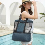 수영하는 사람들을 위한 ITOBLE 메쉬 짐 수영 가방 여름 해변 휴가 액세서리 C2