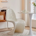 아크릴 투명의자 등받이 야외 디자인 라운지 모던 체어 식당 투명