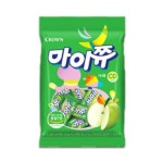 크라운제과 마이쮸 크라운 마이쮸 사과필로우 츄잉캔디 92g 22개