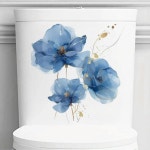 추상 꽃 화장실 스티커 침실 입구 현관 홈 장식 벽 이동식