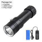 수중랜턴 Asafee 다이빙 손전등 L2 LED 충전식 IPX8 방수 토치 26650 charger XHP70 Light AF05D XHP50 70