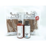 100 순메밀 메밀국수 비빔세트 500g 소스 600g 메밀밭에가시리 메밀면 막국수 메밀소바 메밀사리 칼국수